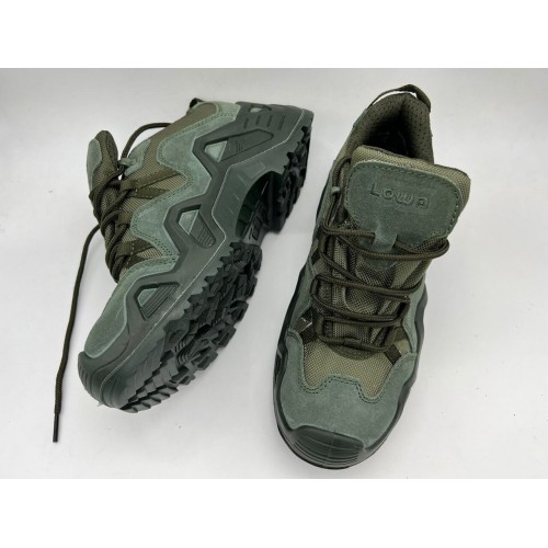 Тактические треккинговые демисезонные ботинки реплика LOWA (Низкие) в Великом Новгороде