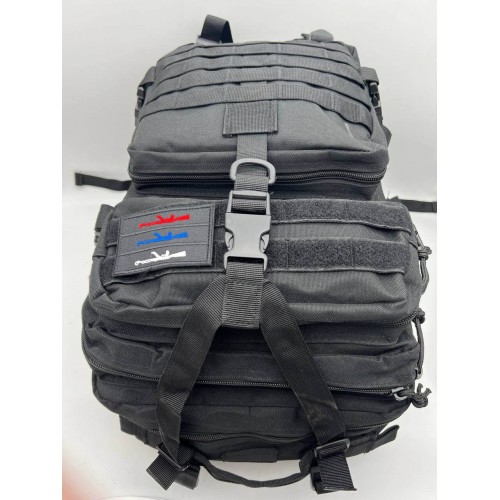 Рюкзак тактический 45 л чёрный в Великом Новгороде